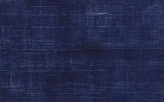 Authentic Vintage Handwoven Indigo Cloth From Burkina Faso West Africa - alternate view
