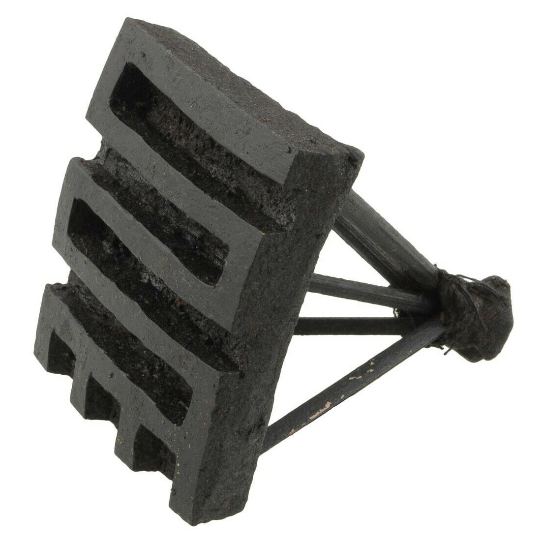 NKYINKYIM Adinkra Stamping Block – Ghana Adinkra Symbol of Toughness