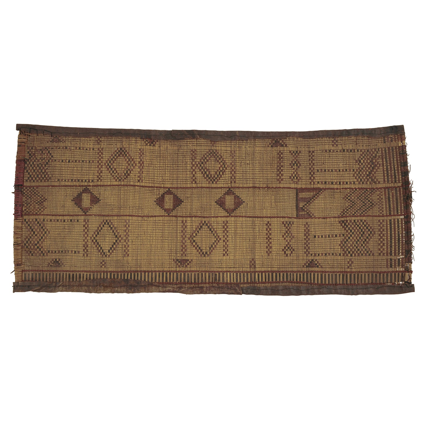 Traditional Tuareg Handmade Straw Mat Authentic Saharan Craft From Niger