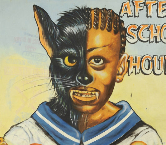 After School Hours Movie Poster - Hand-Painted In Ghana - alternate view