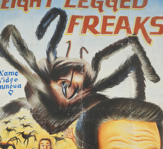 Eight Legged Freaks Movie Poster - Hand-Painted Ghana Art - alternate view