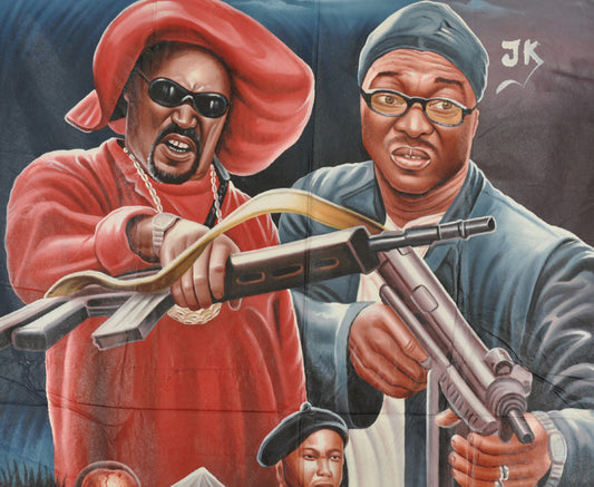 End Of The River Movie Poster - Hand-Painted Ghana Art - alternate view