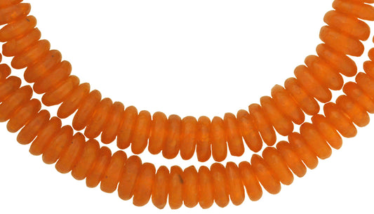 African Glass Beads, Recycled Krobo Ghana Trade Beads, 11Mm - alternate view