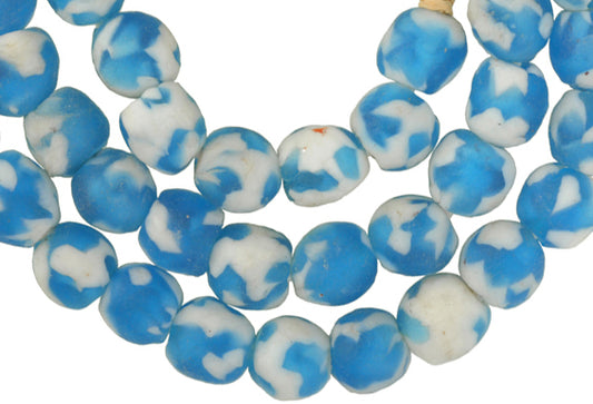 New African Trade Beads - Recycled Glass Seed Beads From Ghana - alternate view