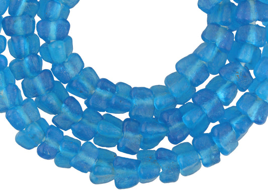 Uncommon Translucent Krobo Glass Beads - Inspired By Bohemian Trade Beads - alternate view