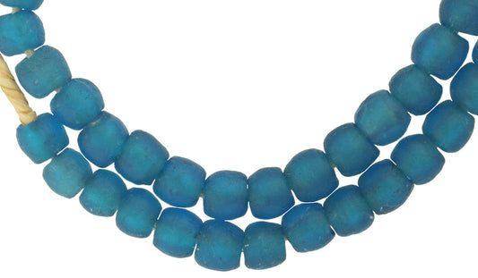Translucent Krobo Glass Beads - 11Mm Recycled African Trade Beads - alternate view