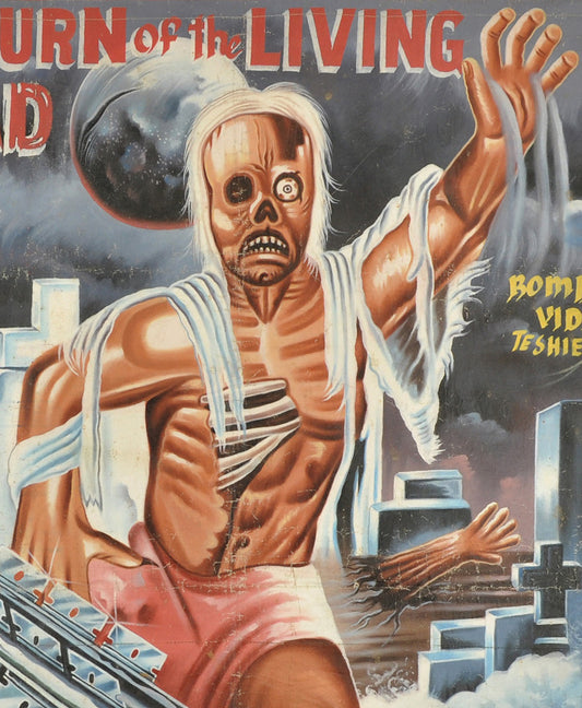 Return Of The Living Dead 2 Movie Poster On Canvas From Ghana - alternate view