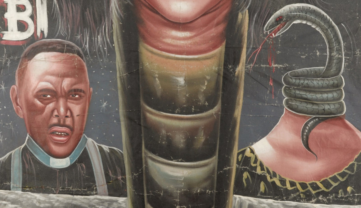 Tumi Bi Sen Tumi Bi Movie Poster - Ghanaian Cinema Film Artwork - close-up