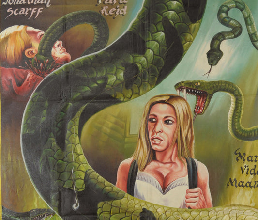 Vipers Movie Poster - Hand-Painted Horror Art From Ghana - alternate view
