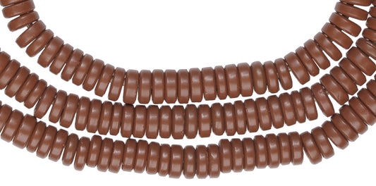 Vintage Czech Bohemian Disk Beads, African Trade, 7Mm Glass - alternate view