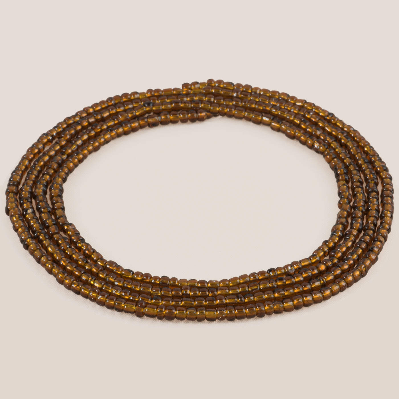 Brown Glass Handmade African Waist Beads for Women 4mm – Tribalgh