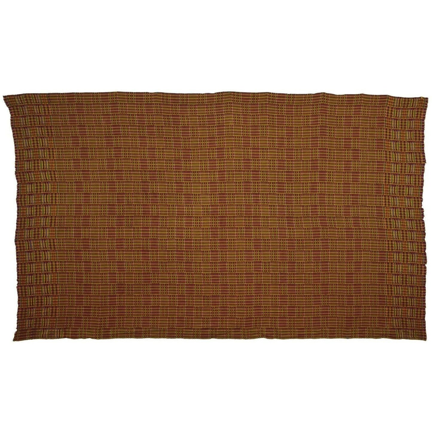 Handwoven Ashanti Kente Cloth – 1960s Man‑Size From Ghana