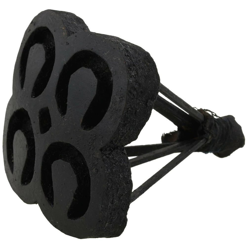 Mate Masie Adinkra Stamping Block – Wisdom Symbol, Ghana Adinkra