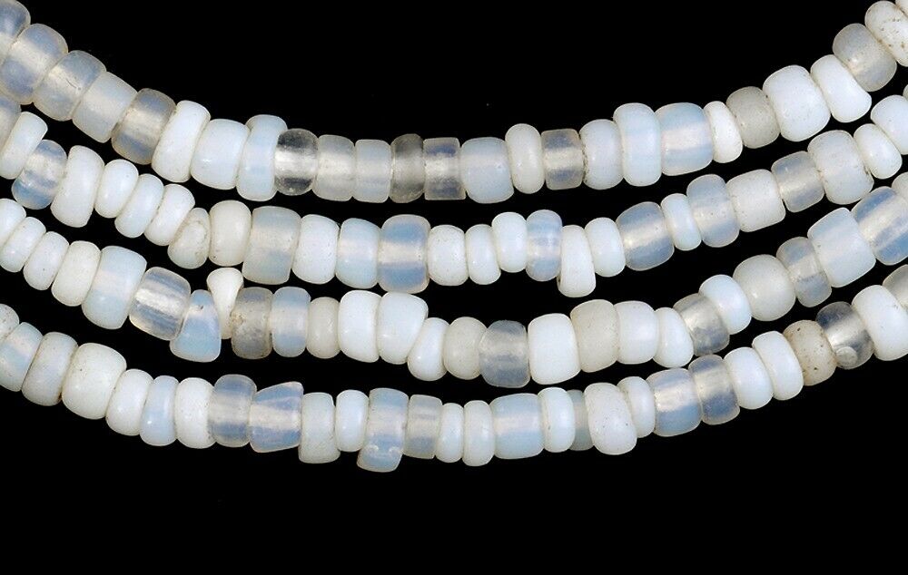 Exquisite Old Venetian 2–3 mm Opalescent Seed Trade Beads Strand