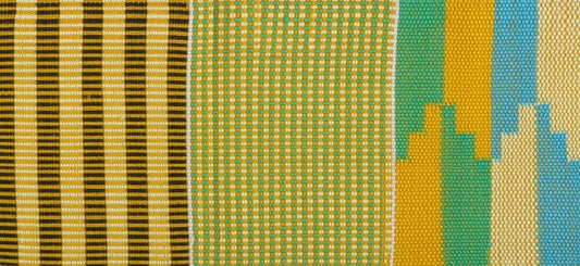 Genuine Ashanti Kente Scarf - Handwoven Ghanaian Heritage - alternate view