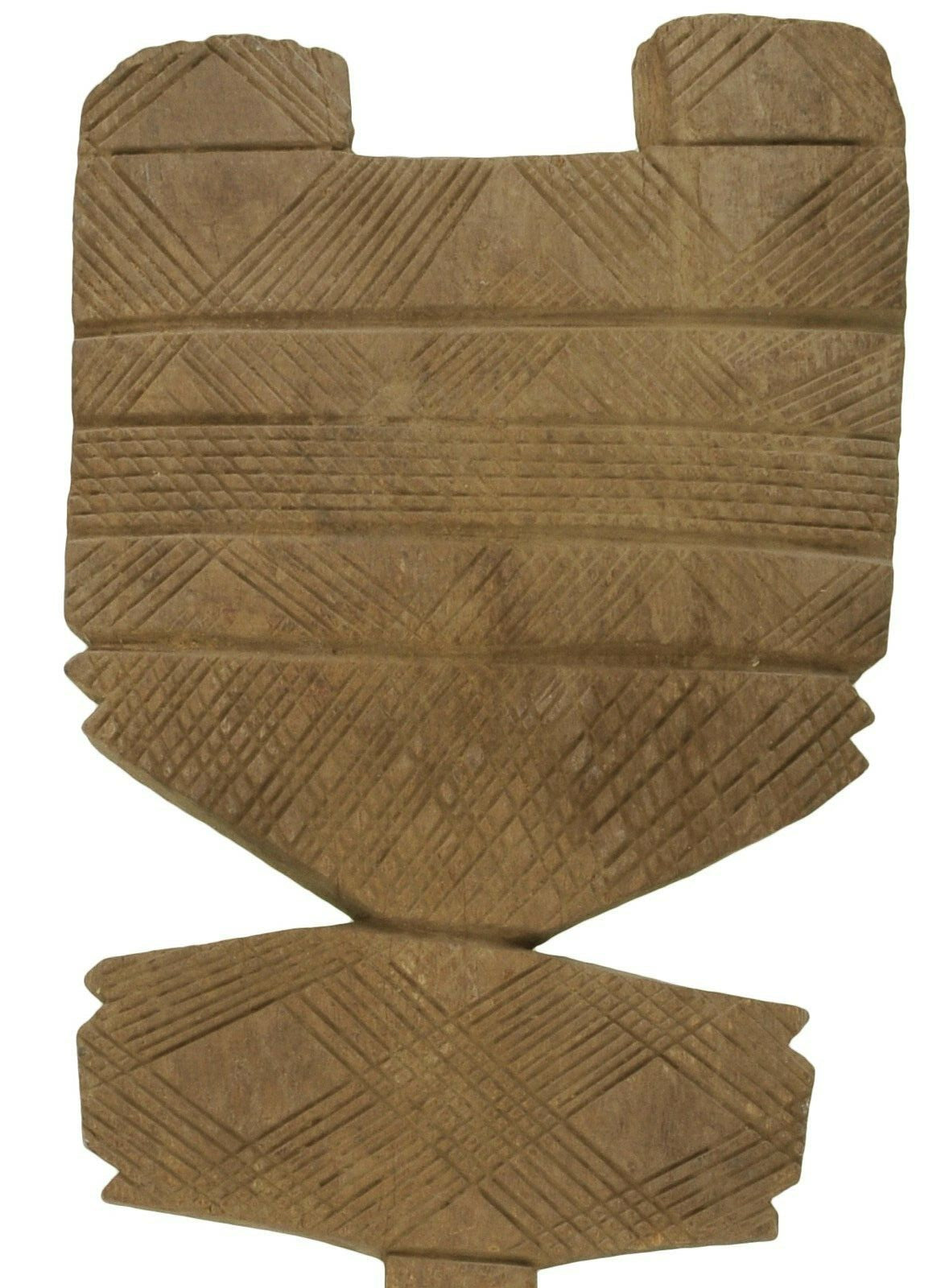 Tuareg Tent Posts – Hand‑Carved Wooden Pole 57 cm (22½″)