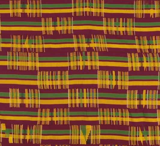 Vintage Handwoven Ashanti Kente Cloth – Ghana Ashanti Kente Woman Size