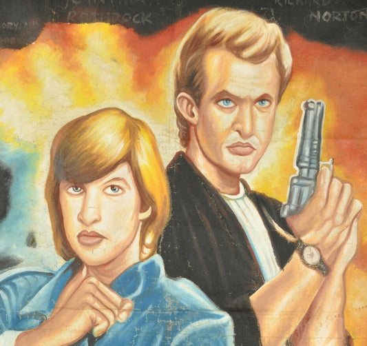 The Magic Crystal - Authentic Hand-Painted Ghanaian Movie Poster - alternate view