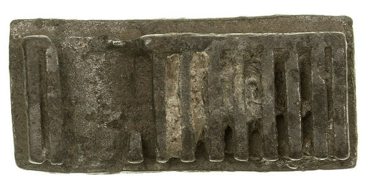 Antique Akan Brass Goldweight – Geometric Design (c.1800s)