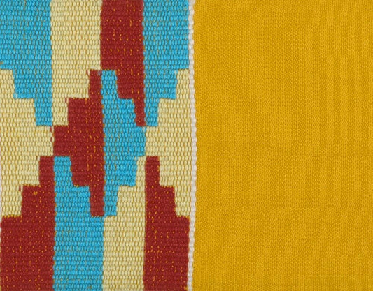 Authentic Handwoven Kente Scarf - Ghanaian African Heritage - alternate view