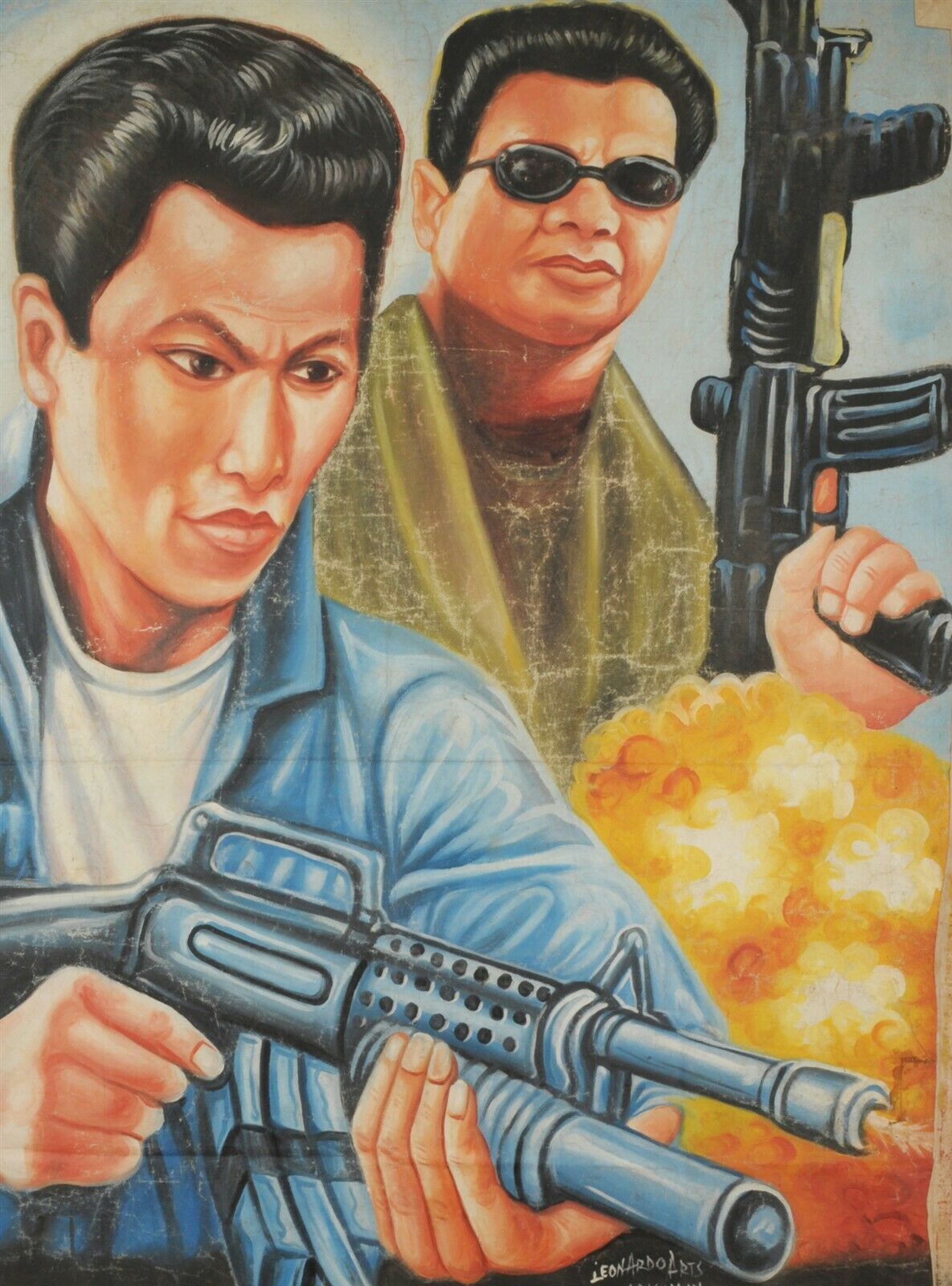 Broken Justice: Action-Packed Ghanaian Movie Poster By Leonardo - alternate view