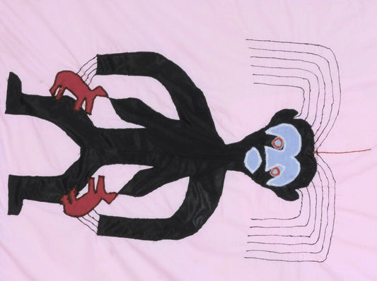 Fanti Asafo Flag Fante Frankaa African Ghana Applique Art Gold Coast - alternate view