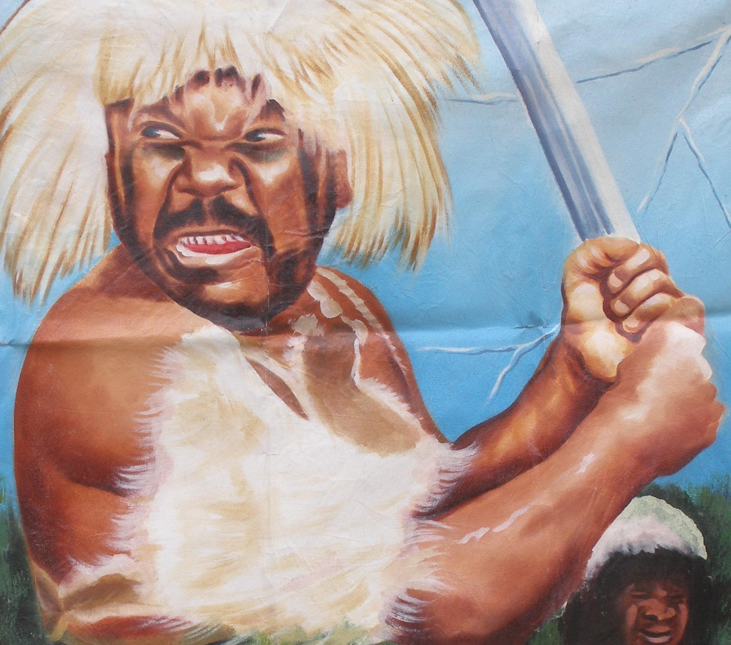 Ikenga Movie Poster - Hand-Painted Ghana Art - alternate view