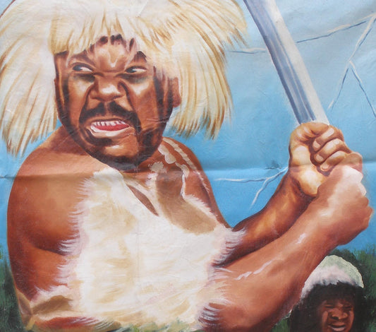 Ikenga Movie Poster - Hand-Painted Ghana Art - alternate view