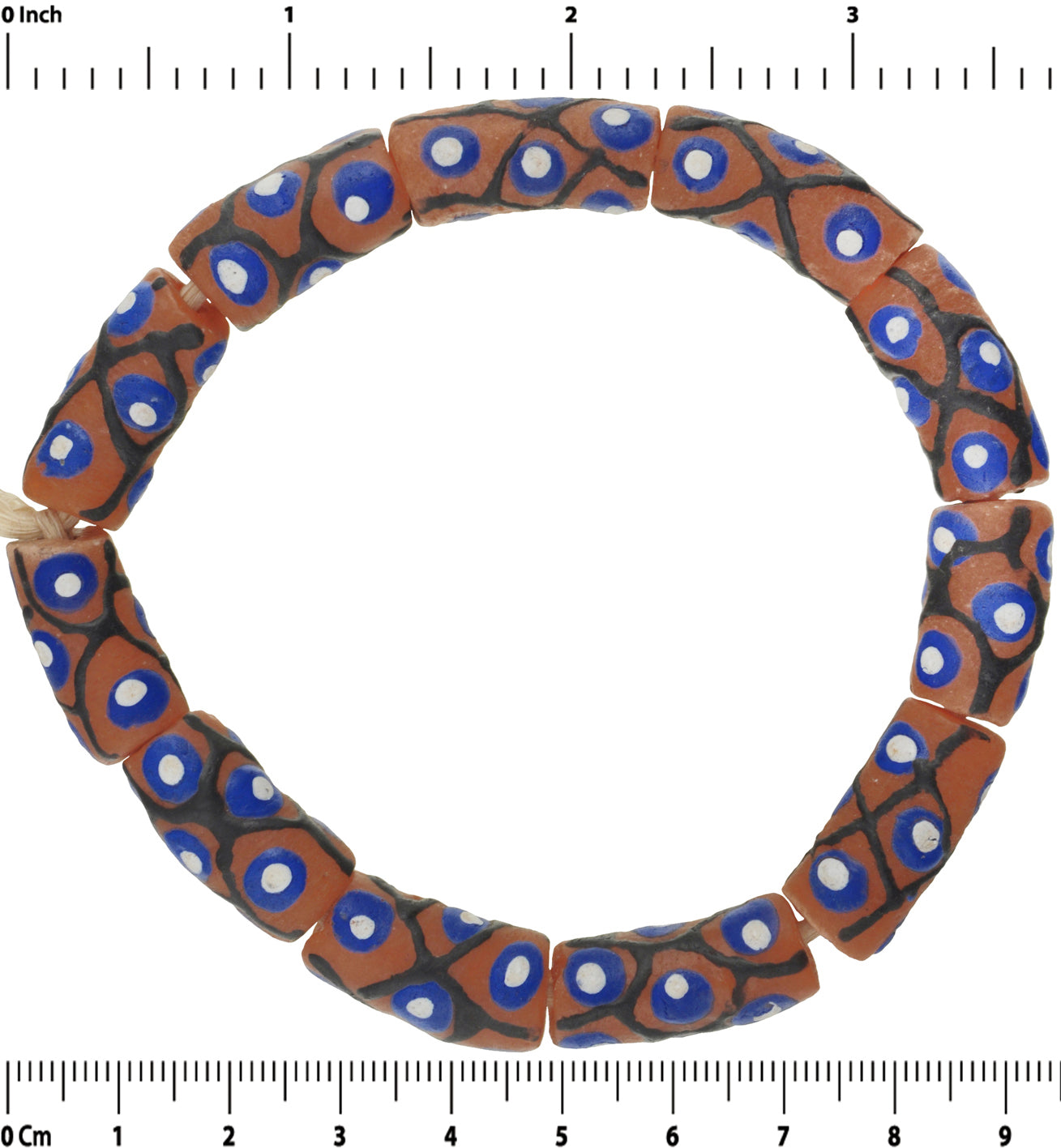 Beads Recycled Powder Glass Krobo Handmade African Ethnic Jewelry - alternate view