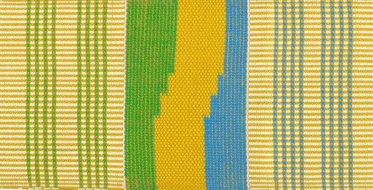 Authentic Ghanaian Kente Scarf: A Tapestry Of Culture & Craftsmanship - alternate view