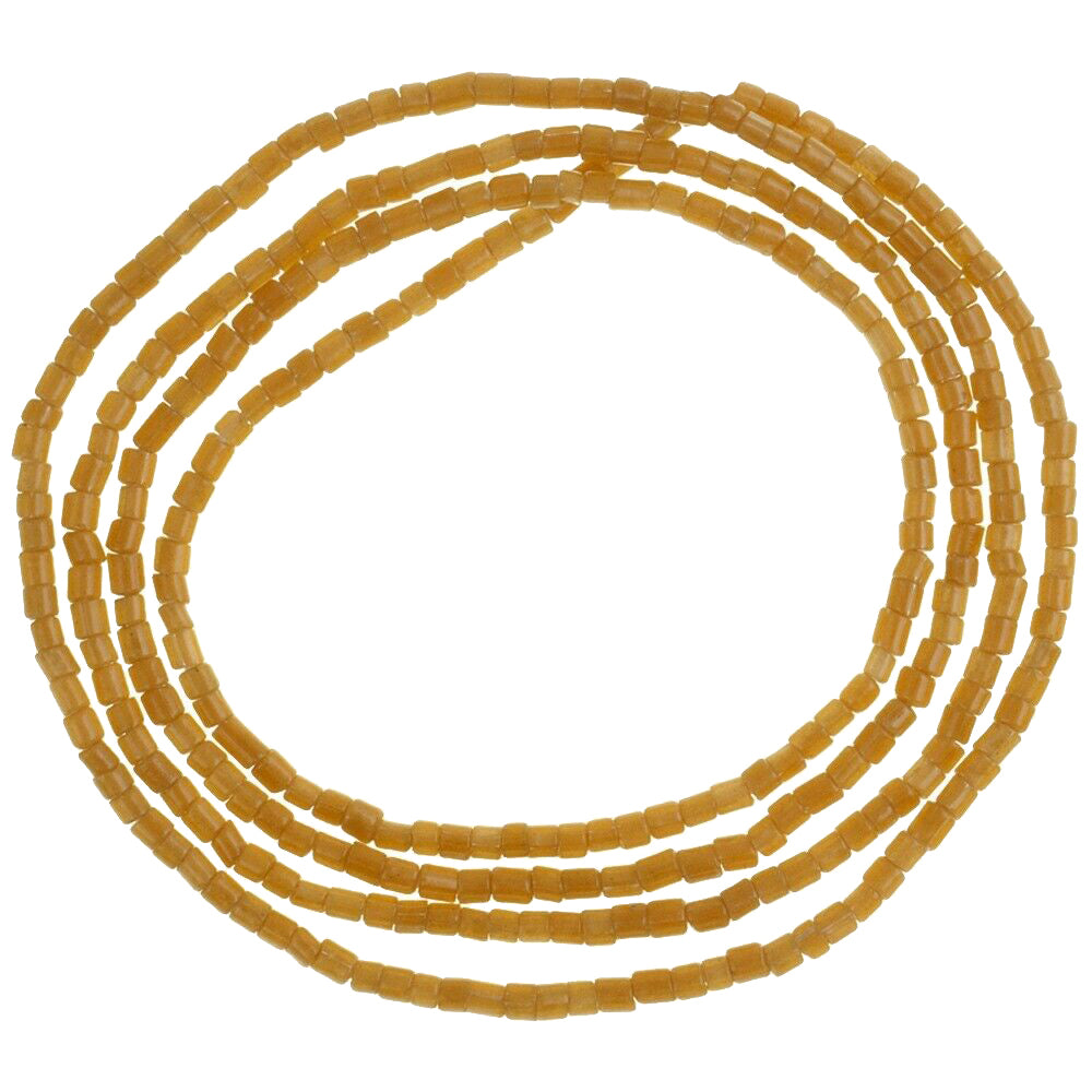 Vintage 2 mm Venetian Seed Beads Strand – Old Conteria Drawn Trade Beads