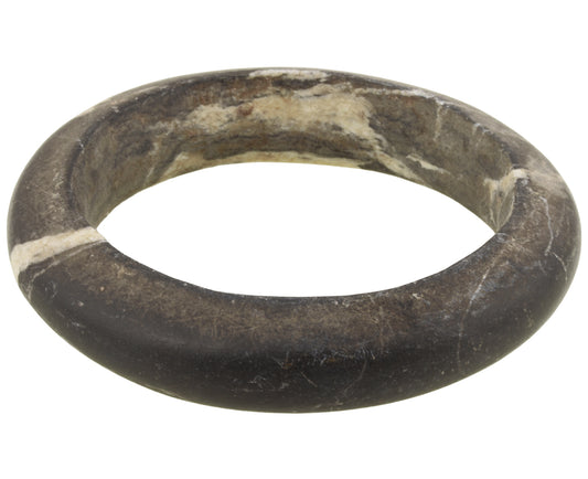 Antique West African Stone Granite Bracelet Armband Currency Mali Dogon Sahara - surface close-up