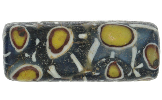 Islamic Period Rectangular Mosaic Glass Bead - Fustat C.1200 - alternate view