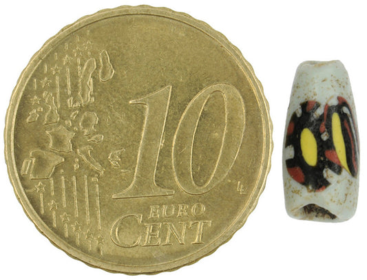 Rare Antique Fustat Mosaic Glass Bead | 12Mm Islamic Trade Bead - alternate view