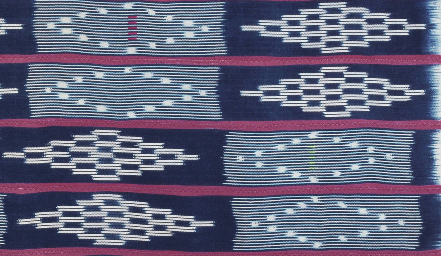 Винтажная ткань бауле ручной работы из Кот-д’Ивуара — культурная реликвия Бондуку