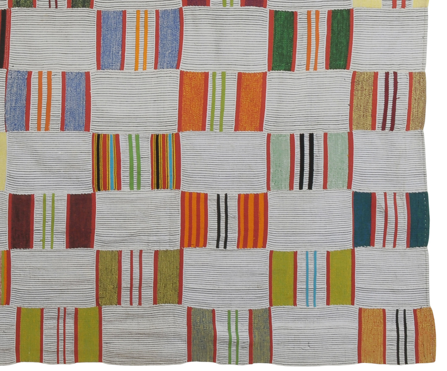 Authentic 1960s-1970s Ewe Kente Cloth from Ghana - A Symbol of Cultural Heritage