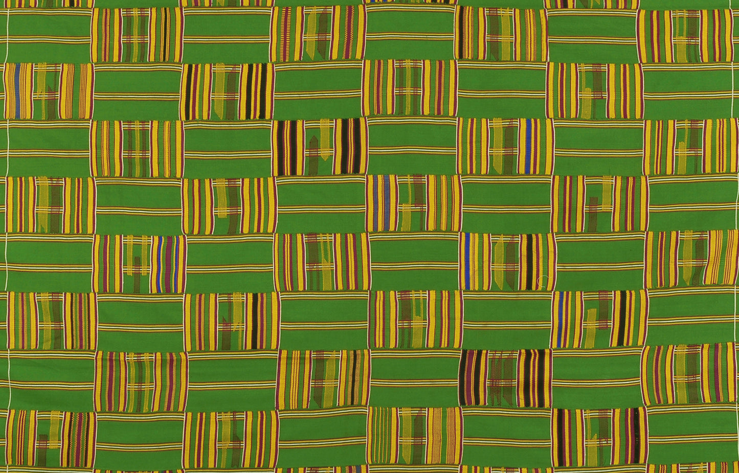 Authentic 1970s Ashanti Kente Cloth from Ghana - A Legacy of Weaving Excellence