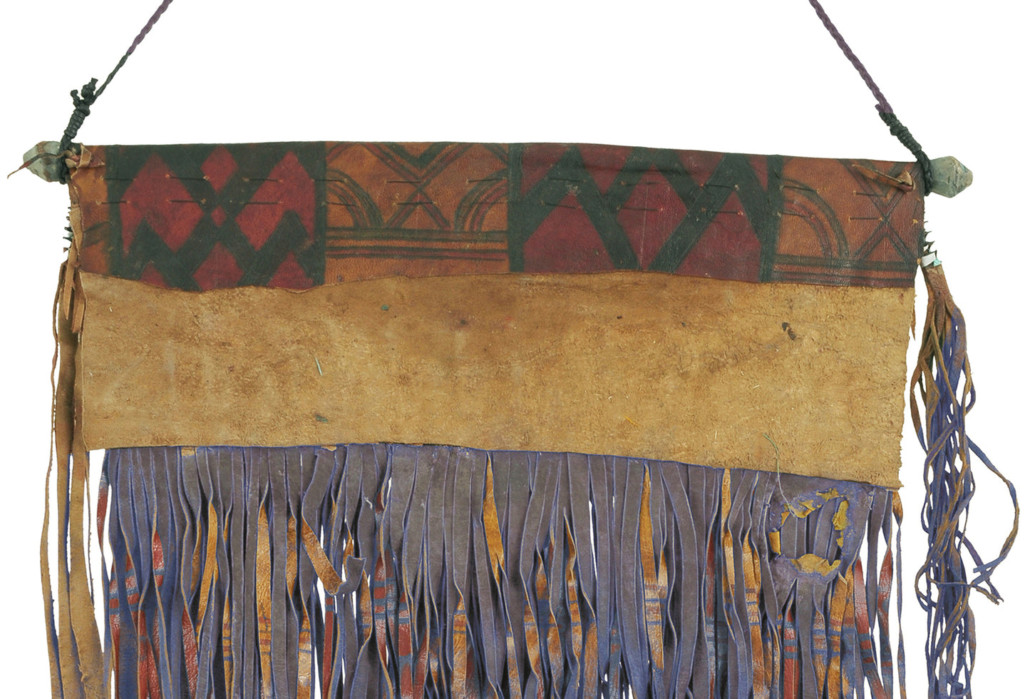 Tuareg Leather Tent panel African decoration Mali Niger Sahara