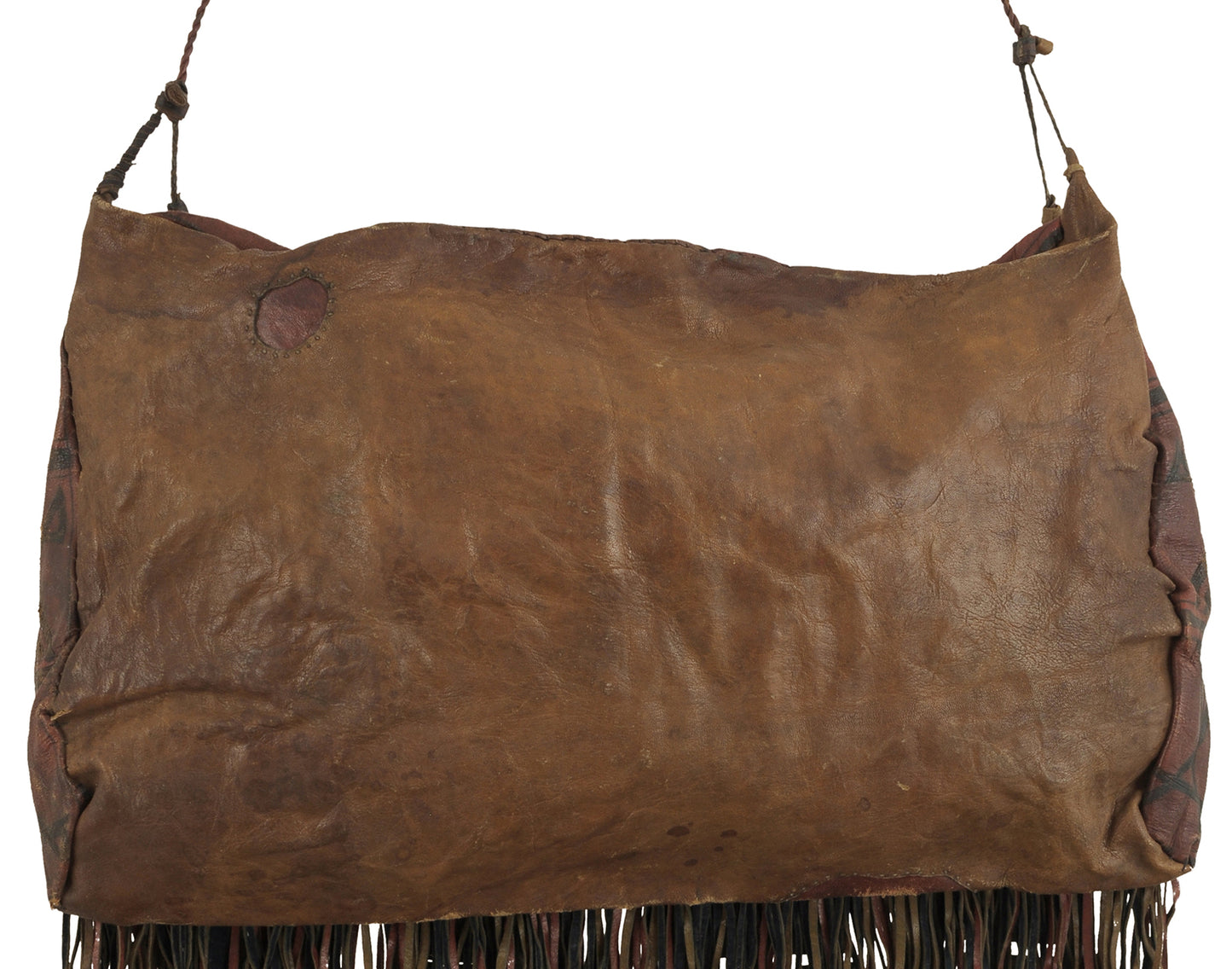 African Tuareg leather camel horse bag from Niger Peul Fulani Sahara