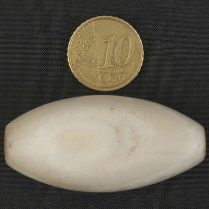 Antique Agate Trade Bead Pendant from Cambay India – Large 50x24mm