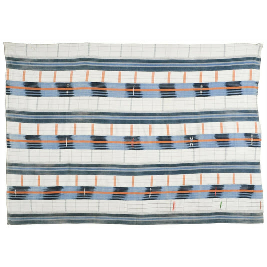 Authentic Handwoven Baule Cloth Woman Size 69″×50″ – Ivory Coast