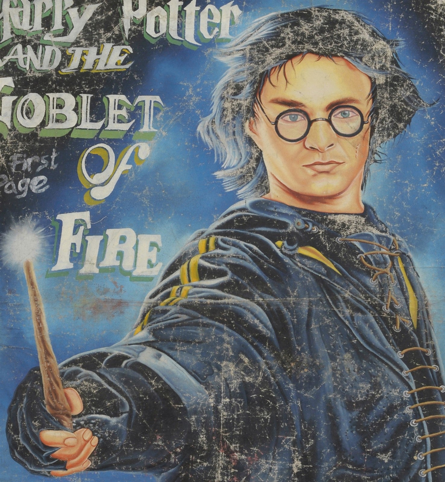 Harry Potter movie poster the Goblet of Fire Ghana movie poster