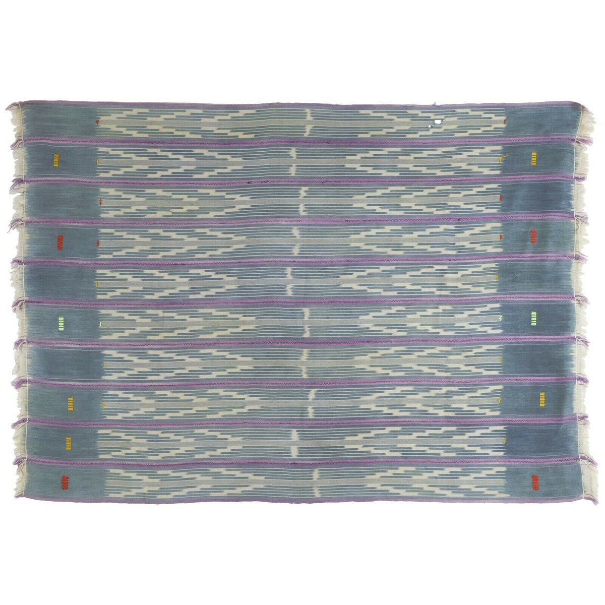 Handwoven Baule Cloth Woman Size 150×105 cm – Ivory Coast Vintage