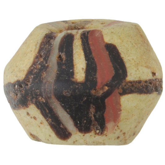Rare ancien authentique akoso/bodom perle de commerce de verre africain Ghana Afrique de l'Ouest SB-30747
