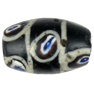 Antique Rare Large eye Venetian Wound Glass Trade Bead SB-18596