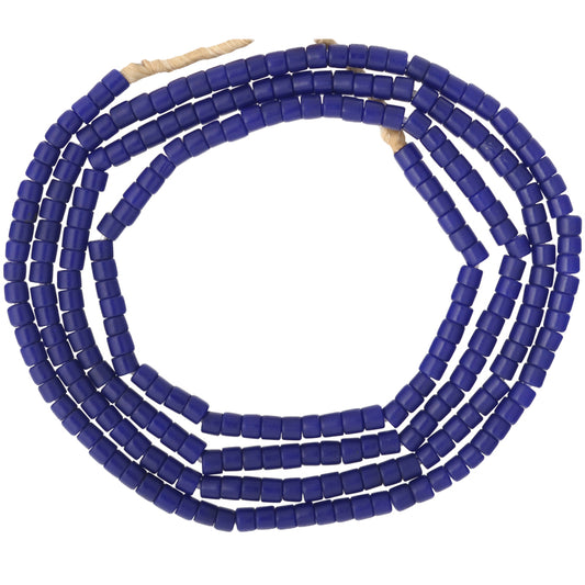 Joli vieux fil assorti de perles de verre bohème/tchèque, commerce africain SB-25360