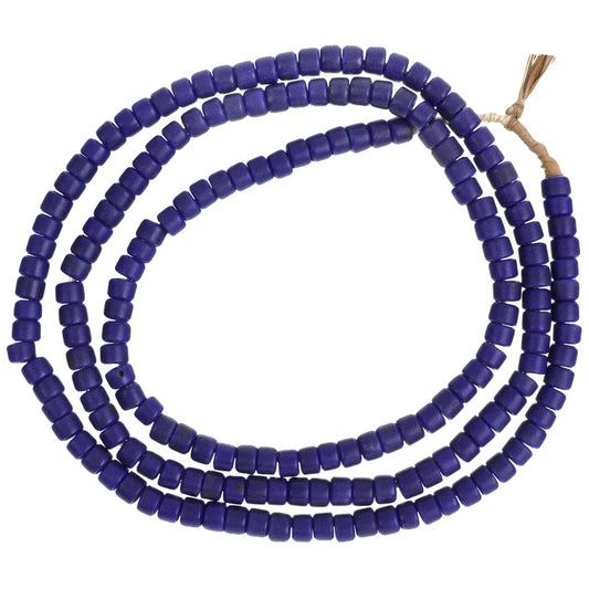 Joli vieux fil assorti de perles de verre bohème/tchèque, commerce africain SB-26667