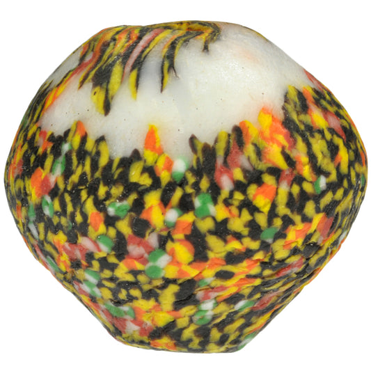 Large Bicone African Trade Beads - Recycled Glass Krobo Beads, Ghana