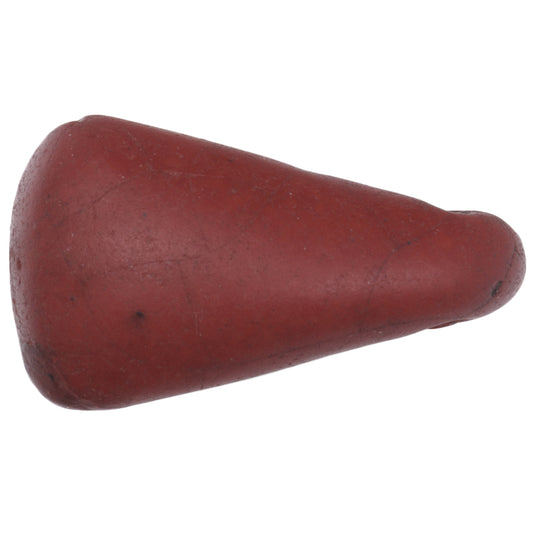 Rare belle grande vieille perle de commerce de verre africain kiffa rouge SB-25941