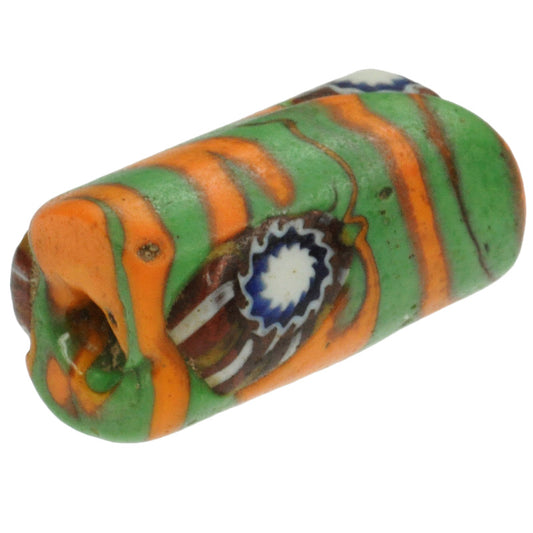 Rare Old Millefiori Venetian Mosaic Glass Trade Bead SB-22762